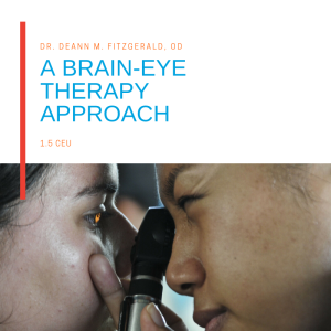 A Brain-Eye Therapy Approach