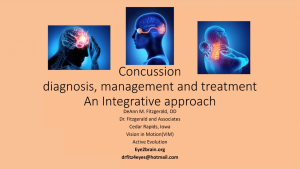 Concussion: An Integrative Approach