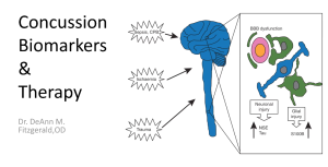 Concussion Biomarkers & Therapy
